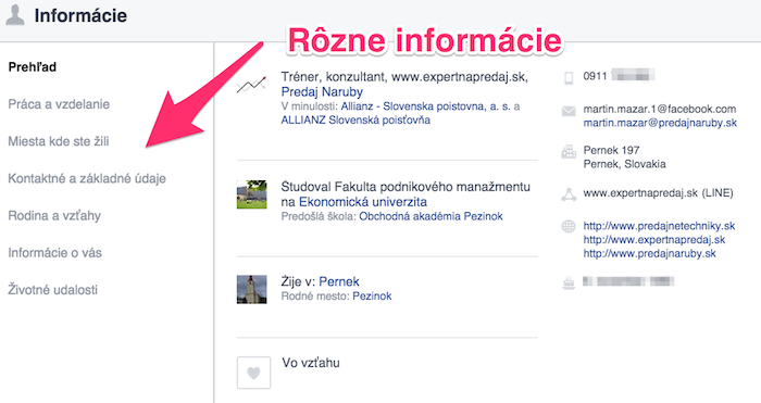 Prečo mať Facebook - informácie
