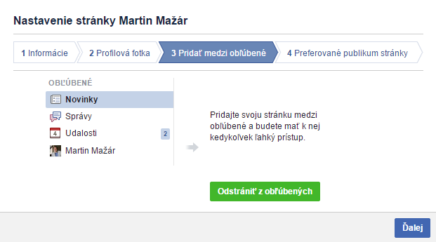 Facebook fanpage