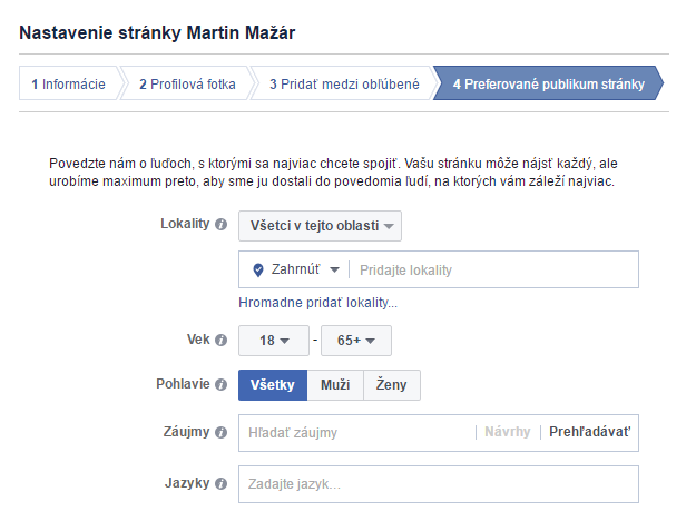 Facebook fanpage