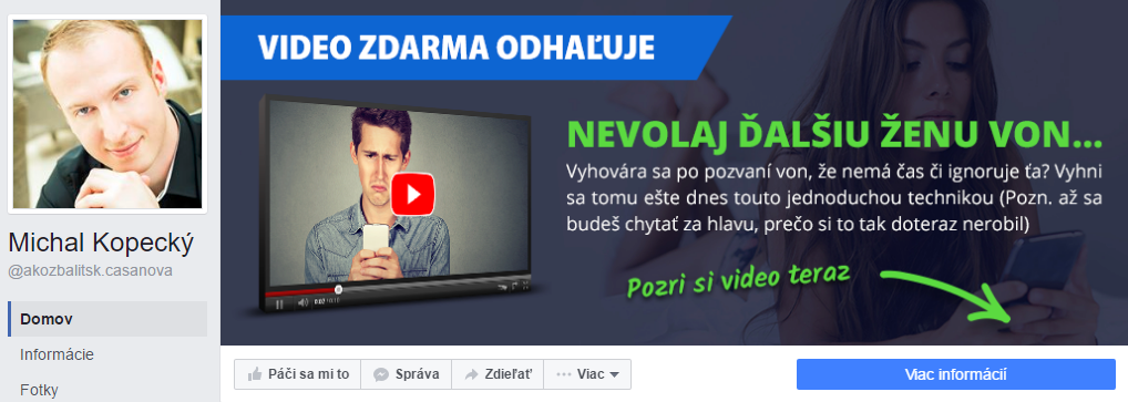 Fanpage titulná fotka