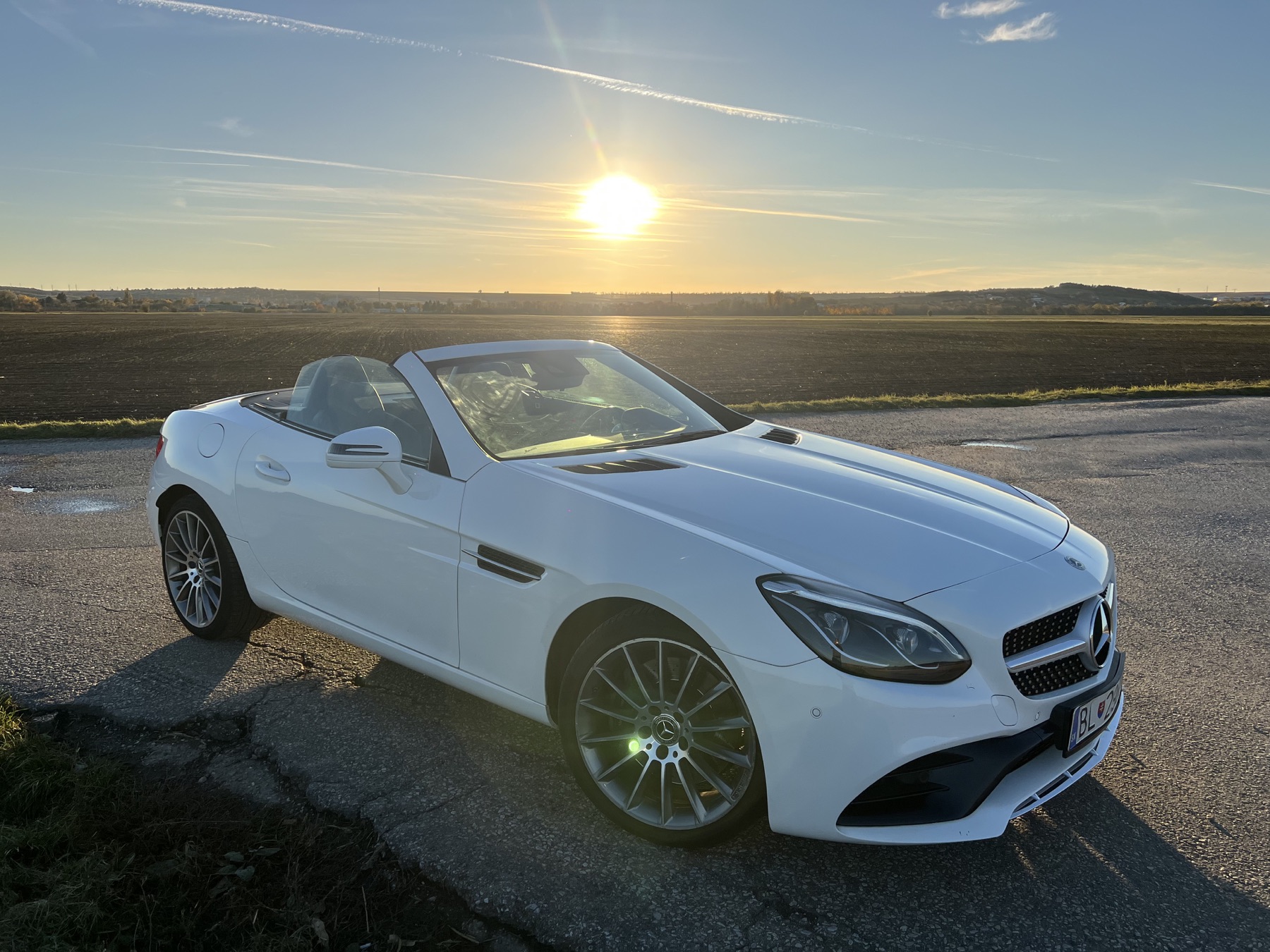 Mercedes-Benz SLC detail AMG Line